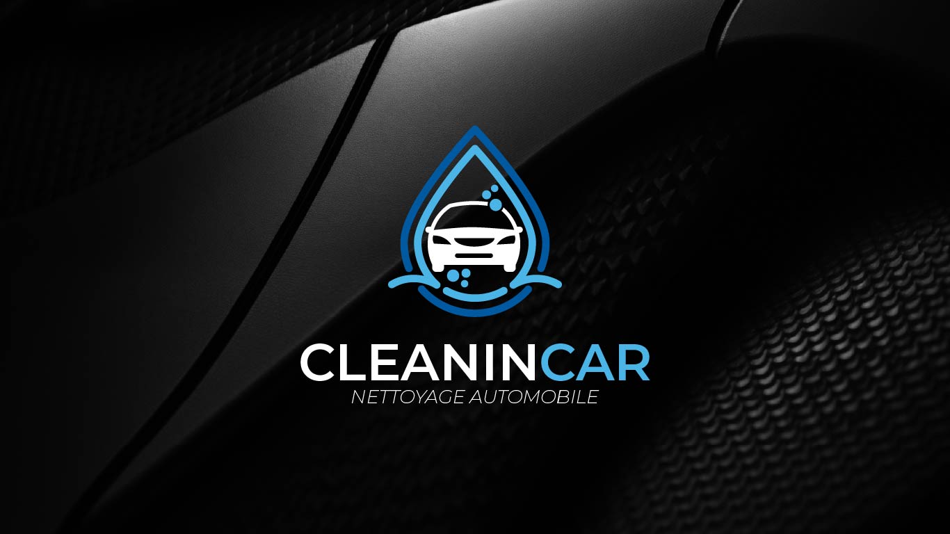 Logo clean in car